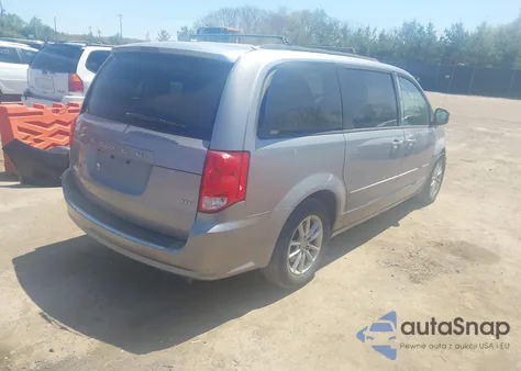 2014 Dodge Grand Caravan Sxt из США, поврежденный, VIN 2C4RDGCG7ER106875